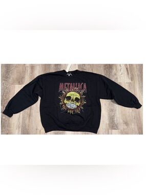 NWT Men's Metallica Crew Sweatshirt Size XL